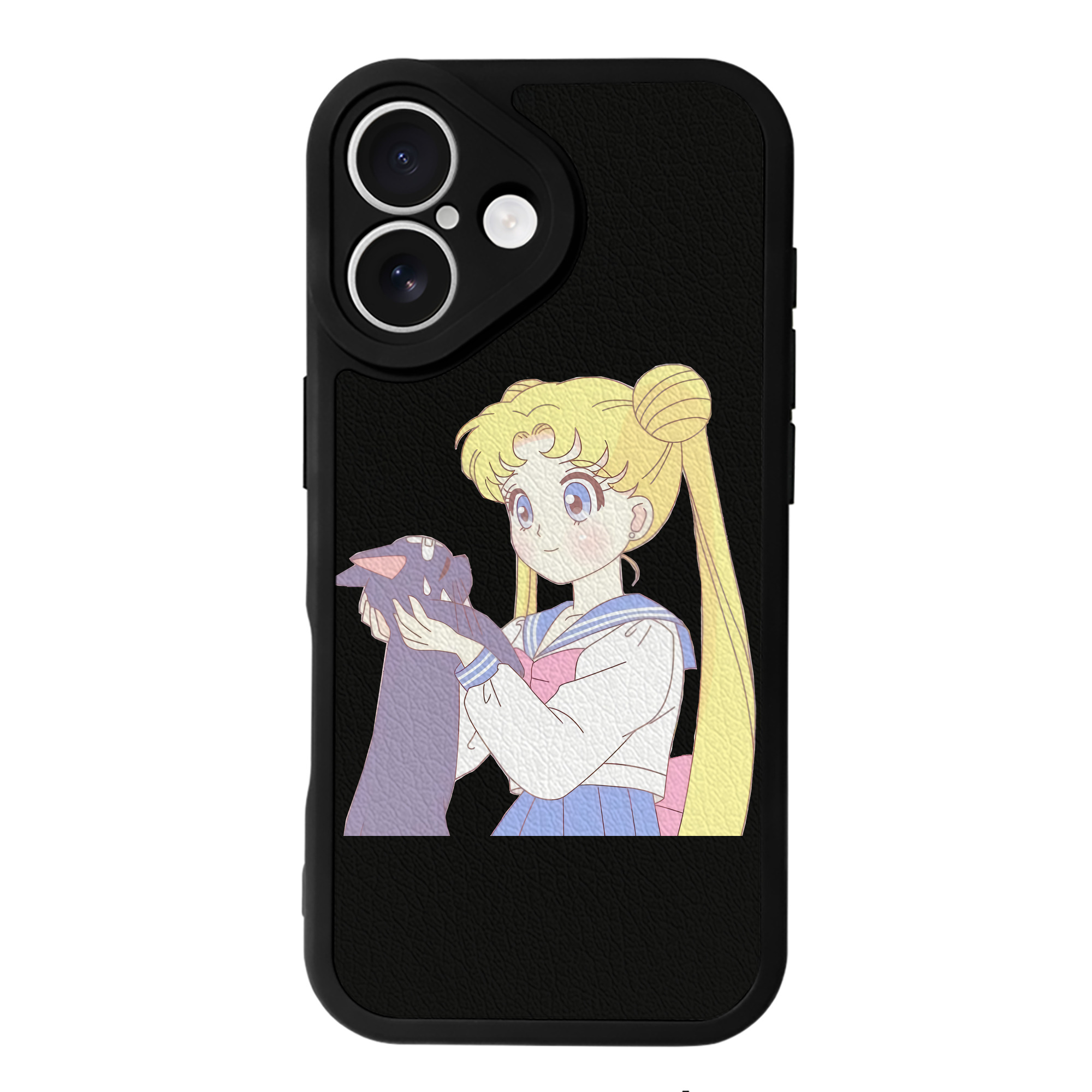（画像用） 美少女戦士セーラームーン 愛野 美奈子 あいの みなこ Sailor Moon Aino Minako 【iPhone 16シリーズ対応】シリコンスマホケース（レザー調） 材質：シリコン